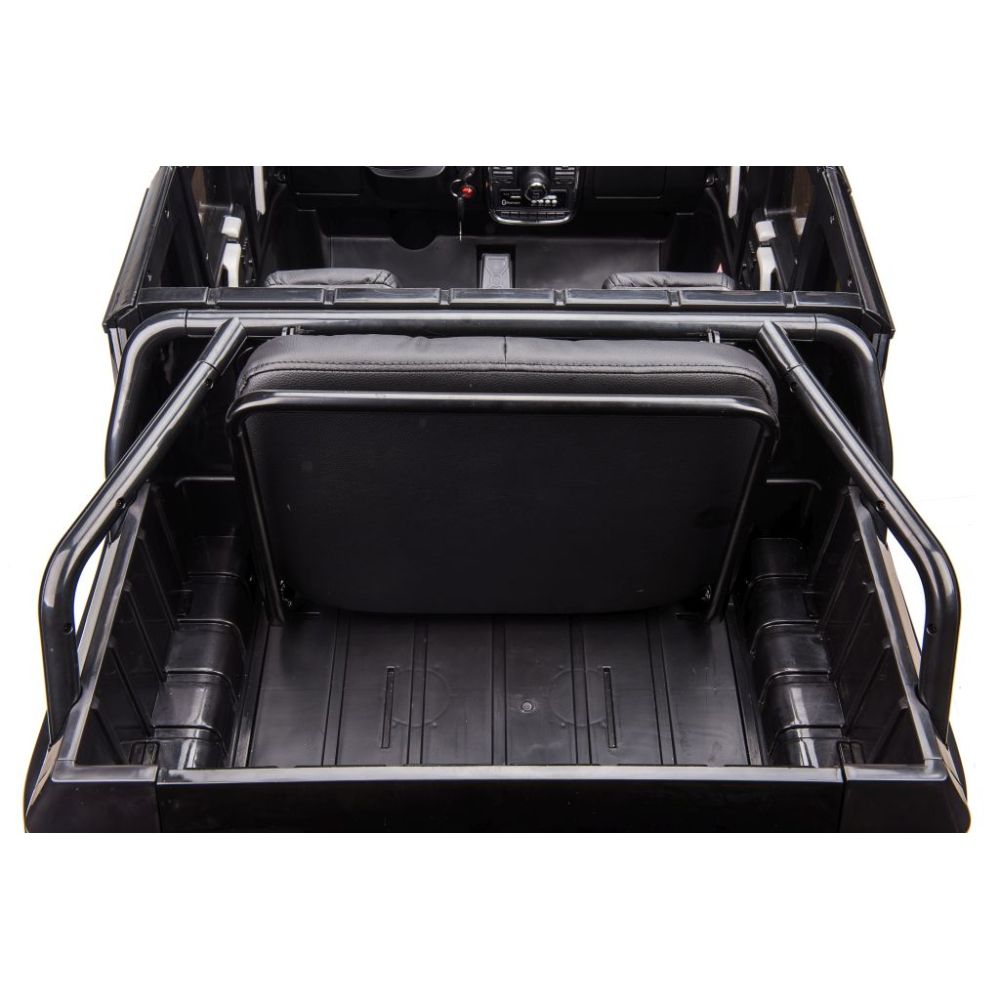 MEGA TRANSPORTO PRIEMONĖ – ORIGINALUS „MERCEDES G63“, 6X6 VARIKLIS, MINKŠTI RATAI, MINKŠTA SĖDYNĖ, SĖDYNĖ TĖVUI, 12 V 14 AH/ABL-