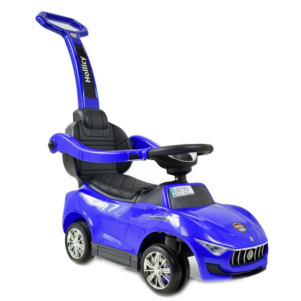 AKUMULIATORINIS VAIKŲ AUTOMOBILIS, STUMIKLIS, STUMIKLIS SU ATSTUMIMO FUNKCIJA, MINKŠTI RATAI, MINKŠTA SĖDYNĖ „5 V 1“ /SXZ1738