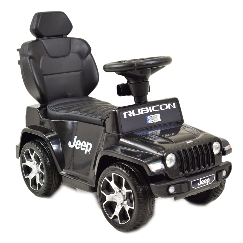 VAŽIUOKLIS, STUMIKLIS, STUMIKLIS SU VARIKLIU, AKUMULIATORINĖ TRANSPORTO PRIEMONĖ – „JEEP RUBICON“, STOGELIS, GARSO EFEKTAI / DKP