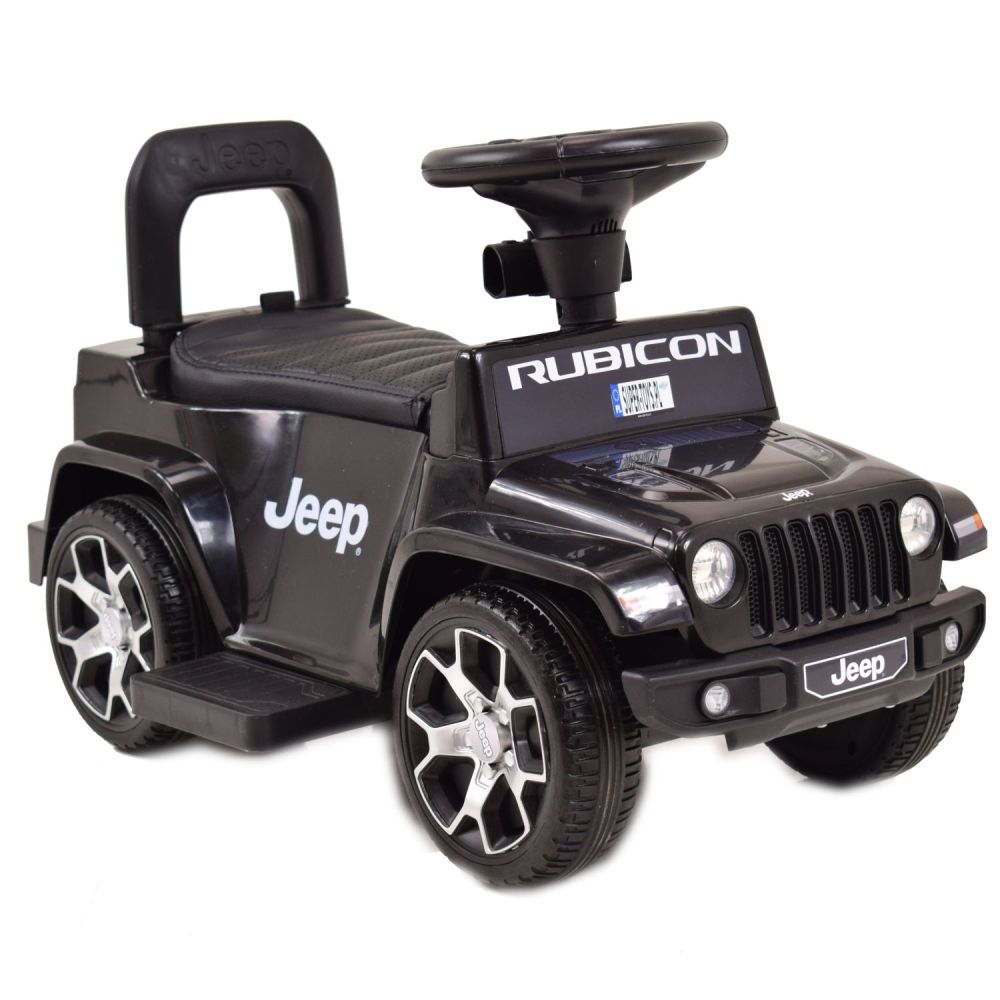 VAŽIUOKLIS, STUMIKLIS, STUMIKLIS SU VARIKLIU, AKUMULIATORINĖ TRANSPORTO PRIEMONĖ – „JEEP RUBICON“, STOGELIS, GARSO EFEKTAI / DKP