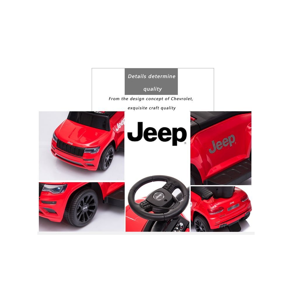 JEŹDZIK, PCHACZ, ODPYCHACZ, POJAZD NA AKUMULATOR- JEEP CHEROKEE, DASZEK ,DŹWIĘKI/JQ606