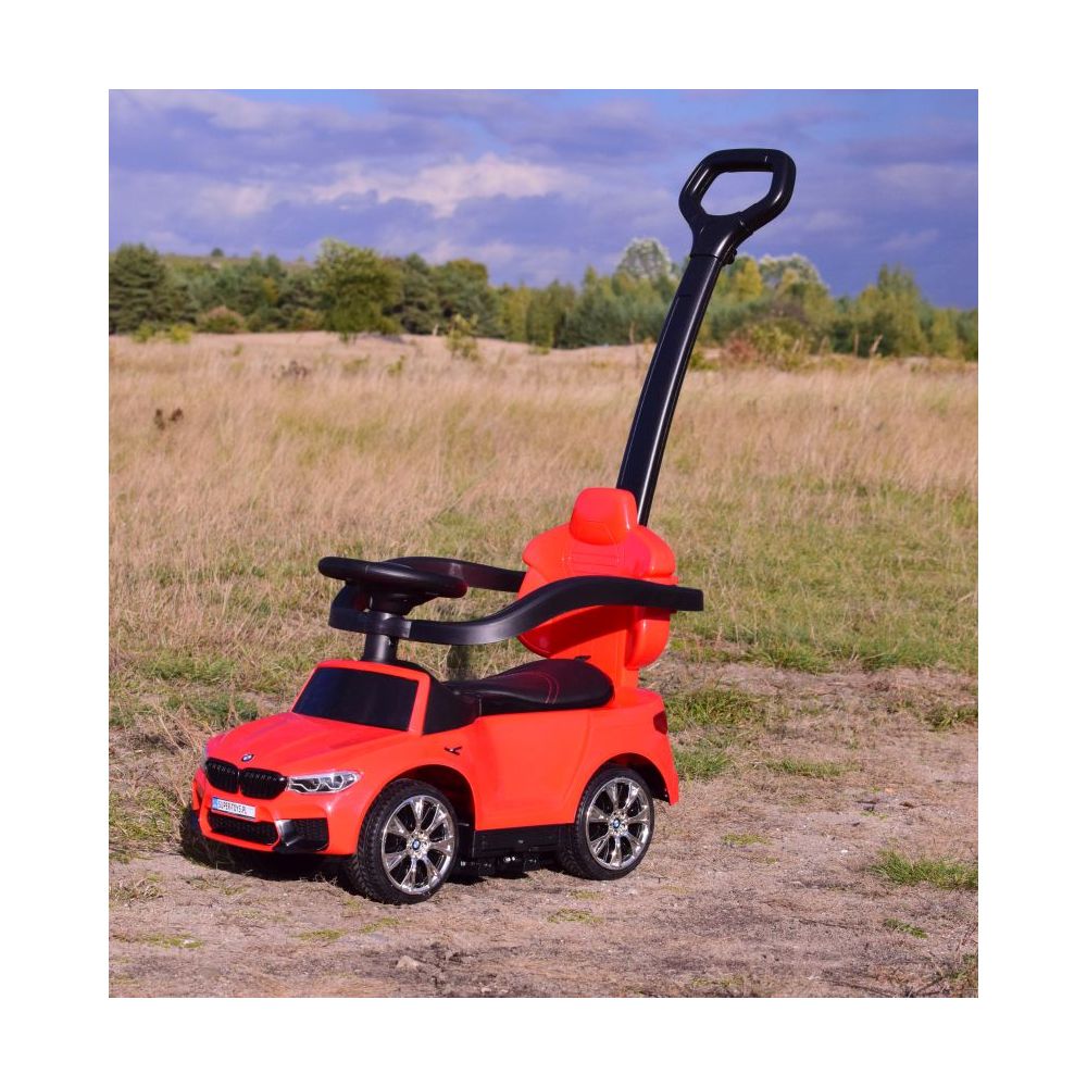 JEŹDZIK, ODPYCHACZ, BUJAK, PCHACZ, ORYGINALNE BMW M5, DŹWIĘKI ŚWIATŁA, MIĘKKIE SIEDZENIE, AKUMULATOR/SXZ2078-PUSH