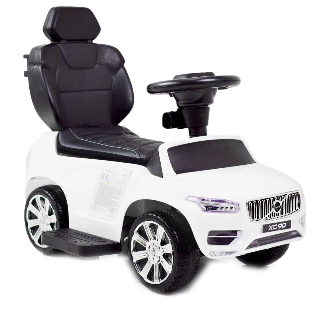 VOLVO XC90 ŽAIDIMINIS AUTOMOBILIS, STUMIKAS, STUMIKAS SU MINKŠTA SĖDYNĖ, STOGELIS, GARSO EFEKTAI / DKP02C