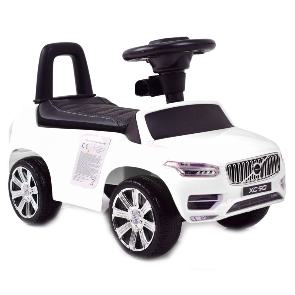 VOLVO XC90 ŽAIDIMINIS AUTOMOBILIS, STUMIKAS, STUMIKAS SU MINKŠTA SĖDYNĖ, STOGELIS, GARSO EFEKTAI / DKP02C