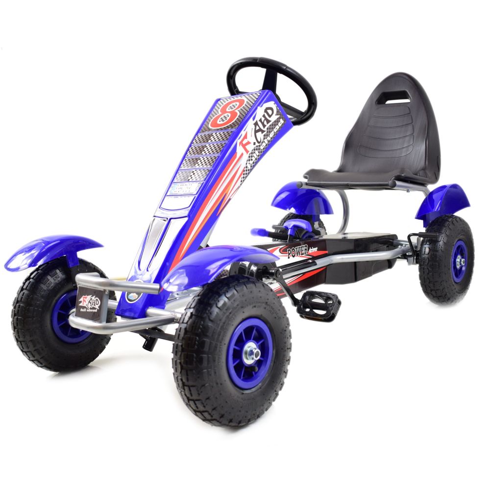 „MEGA GOKART“ su pripučiamais ratais, 5–12 metų, iki 60 kg/8–3