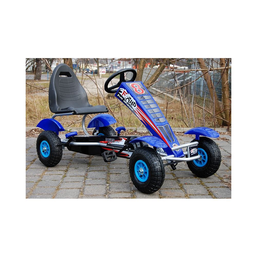 „MEGA GOKART“ su pripučiamais ratais, 5–12 metų, iki 60 kg/8–3