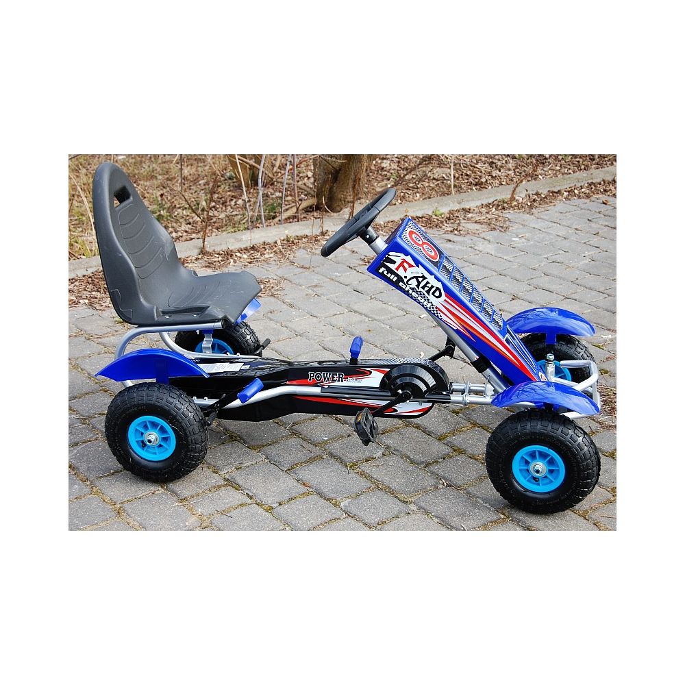 „MEGA GOKART“ su pripučiamais ratais, 5–12 metų, iki 60 kg/8–3