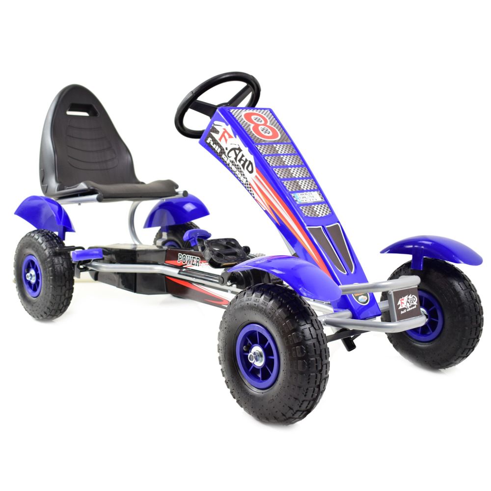 „MEGA GOKART“ su pripučiamais ratais, 5–12 metų, iki 60 kg/8–3