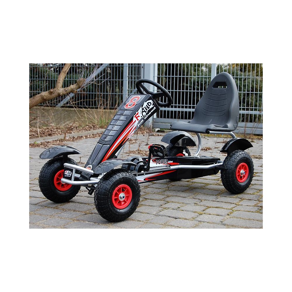 „MEGA GOKART“ su pripučiamais ratais, 5–12 metų, iki 60 kg/8–3