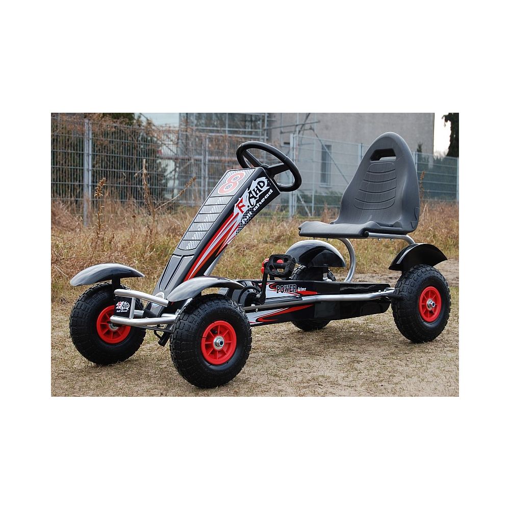 „MEGA GOKART“ su pripučiamais ratais, 5–12 metų, iki 60 kg/8–3