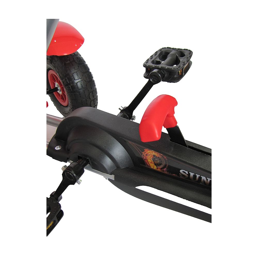 DIDELIS „FORMULA“ PEDALINIS KARTINGAS, SU RATŲ POMPU/F-618