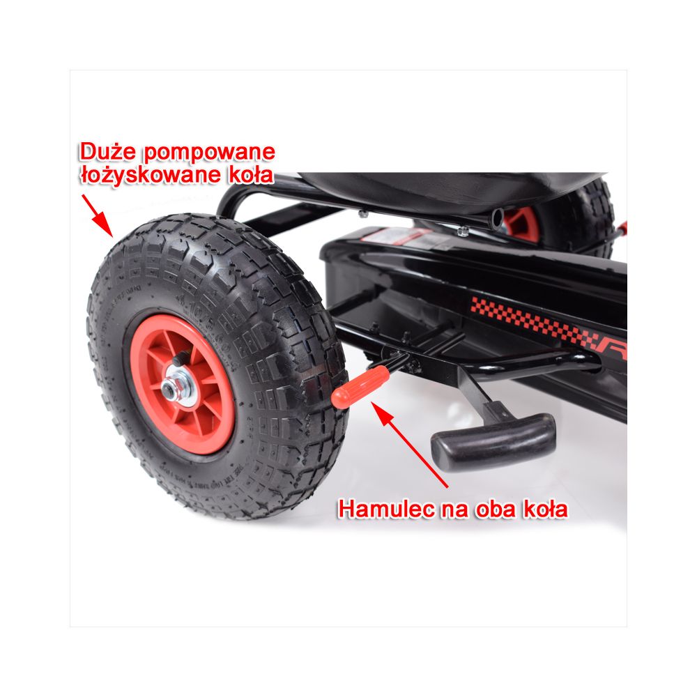 NAJNOWSZY WIELKI GOKART 003- POMPOWANE KOŁA HIT JAKOŚĆ /HP003