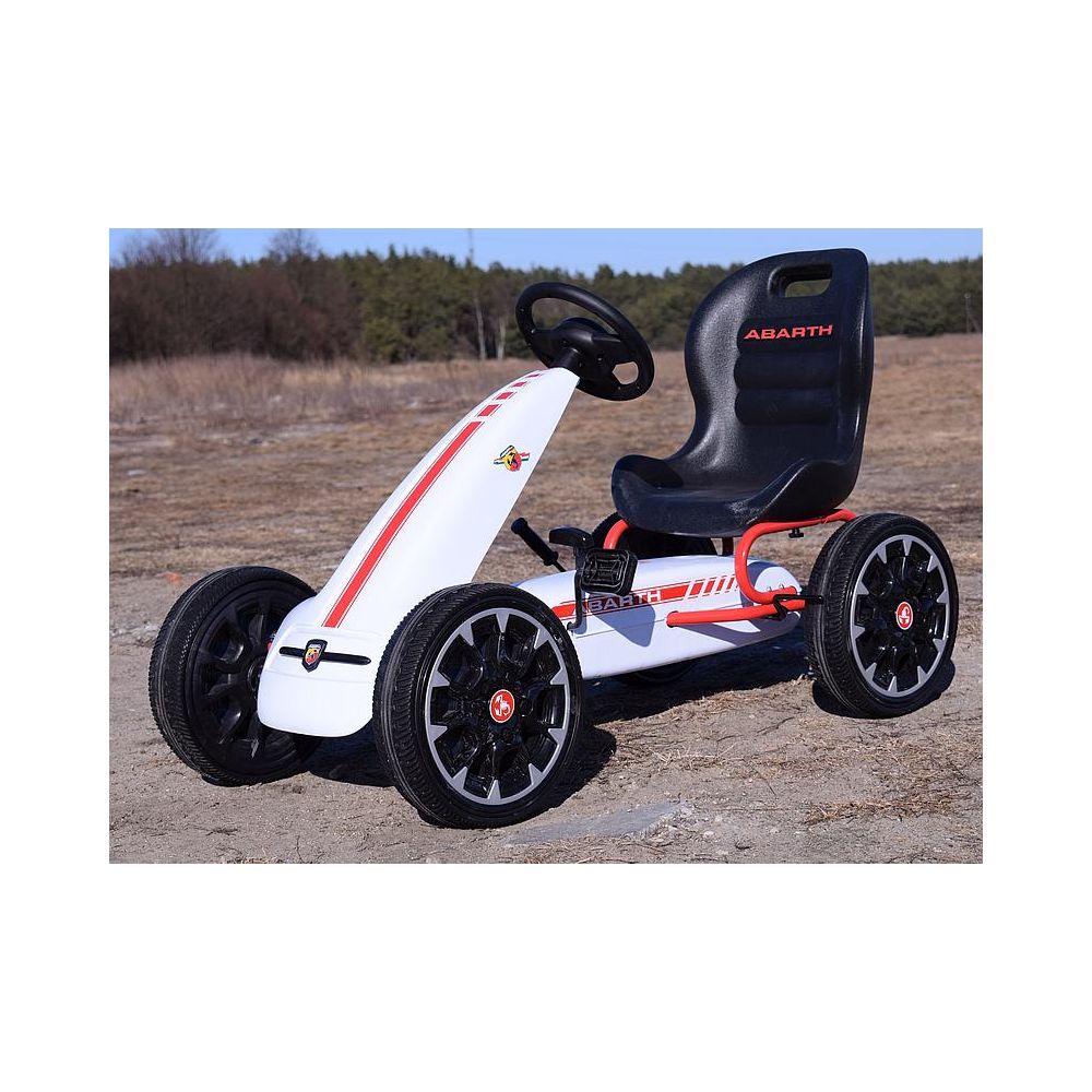DIDELIS LICENZUOTAS KARTINGAS „FIAT ABARTH“ SU „EVA“ RATAI – AUKŠTA KOKYBĖ /PB9388A