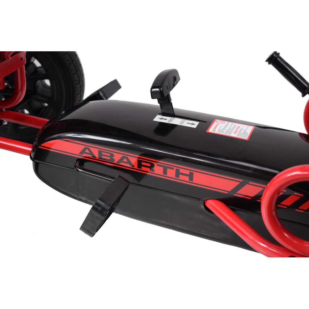 DIDELIS LICENZUOTAS KARTINGAS „FIAT ABARTH“ SU „EVA“ RATAI – AUKŠTOS KOKYBĖS /PB9388A