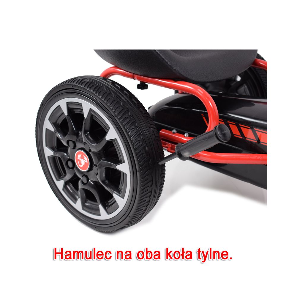 DIDELIS LICENZUOTAS KARTINGAS „FIAT ABARTH“ SU „EVA“ RATAI – AUKŠTOS KOKYBĖS /PB9388A