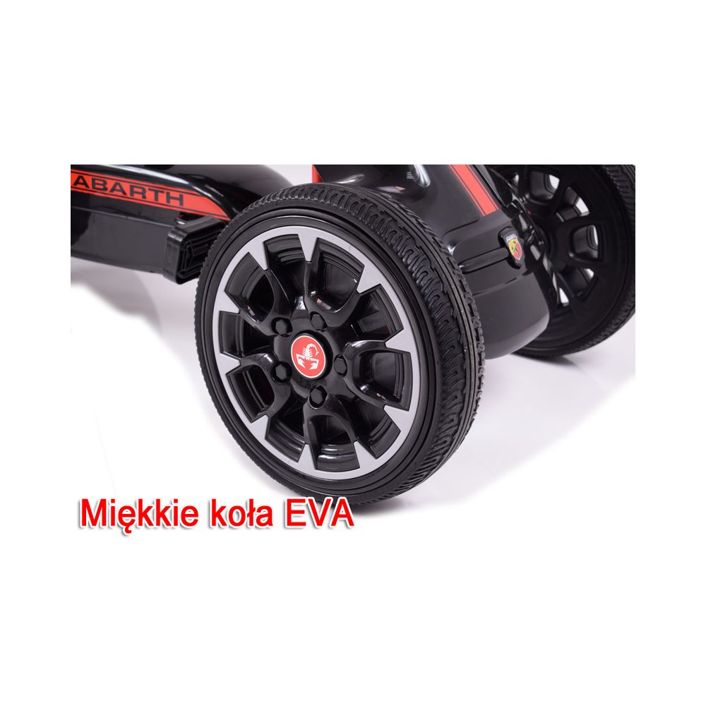DIDELIS LICENZUOTAS KARTINGAS „FIAT ABARTH“ SU „EVA“ RATAI – AUKŠTOS KOKYBĖS /PB9388A