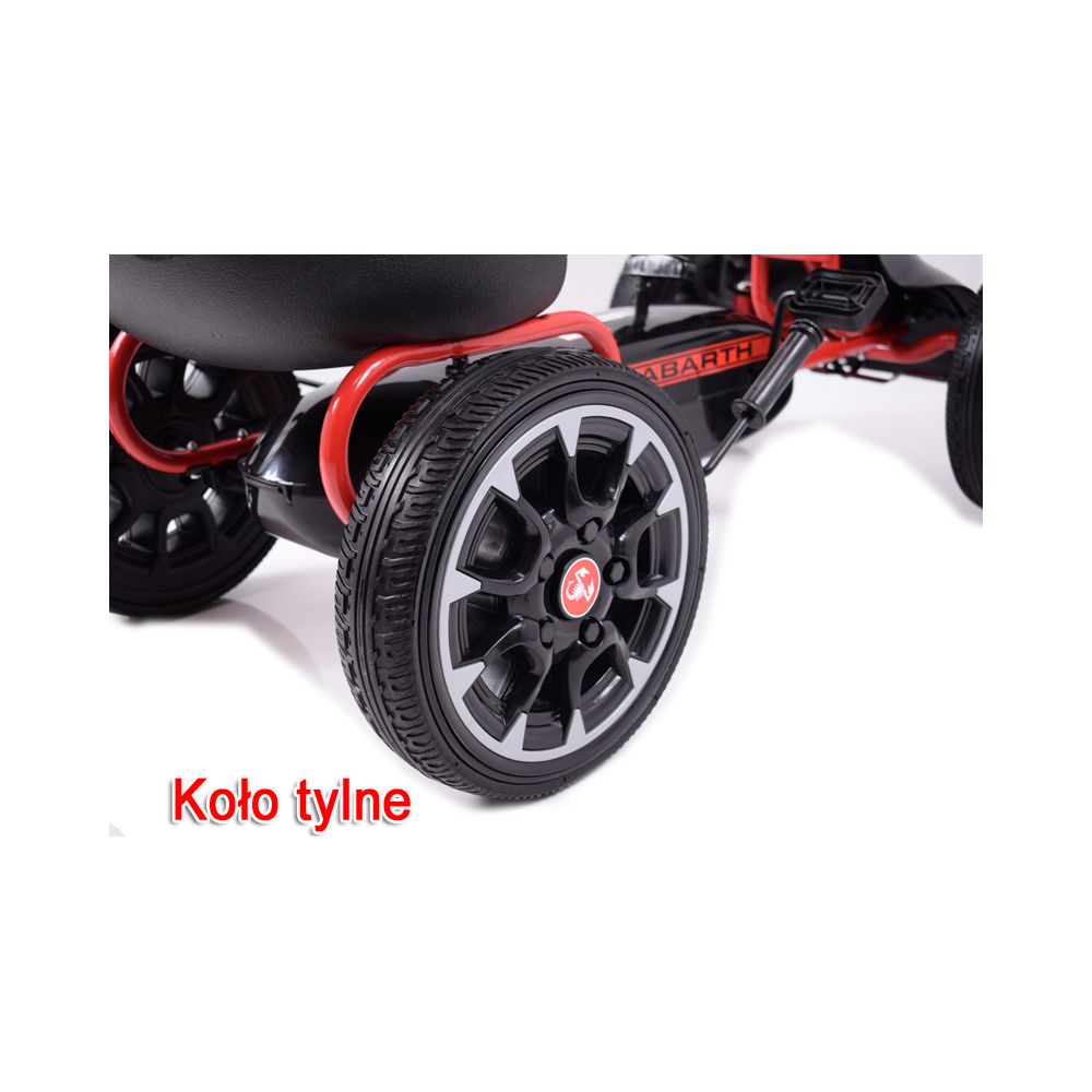 DIDELIS LICENZUOTAS KARTINGAS „FIAT ABARTH“ SU „EVA“ RATAI – AUKŠTOS KOKYBĖS /PB9388A