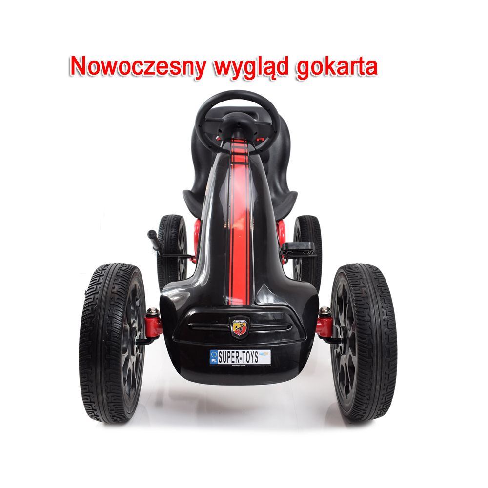 DIDELIS LICENZUOTAS KARTINGAS „FIAT ABARTH“ SU „EVA“ RATAI – AUKŠTOS KOKYBĖS /PB9388A