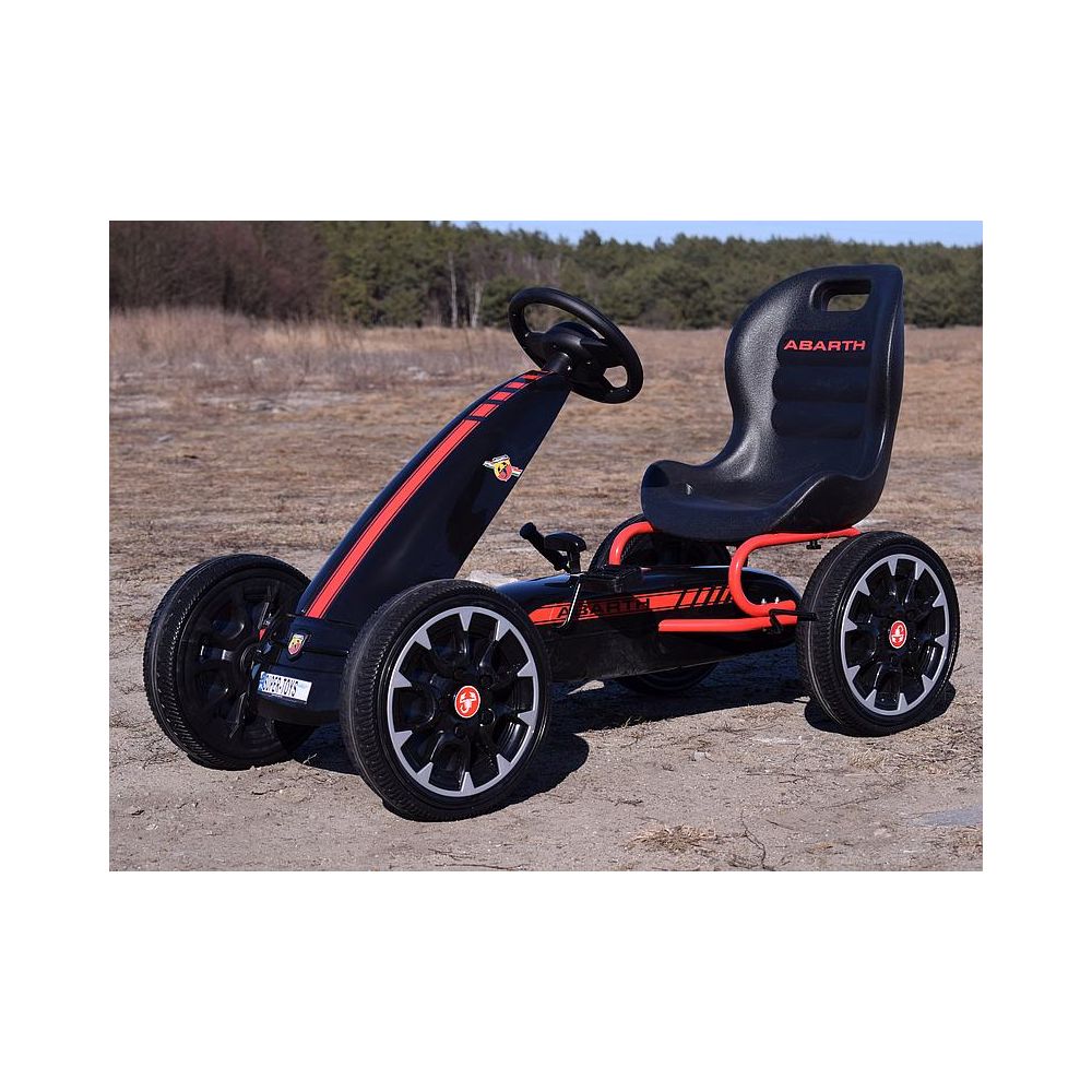 DIDELIS LICENZUOTAS KARTINGAS „FIAT ABARTH“ SU „EVA“ RATAI – AUKŠTOS KOKYBĖS /PB9388A