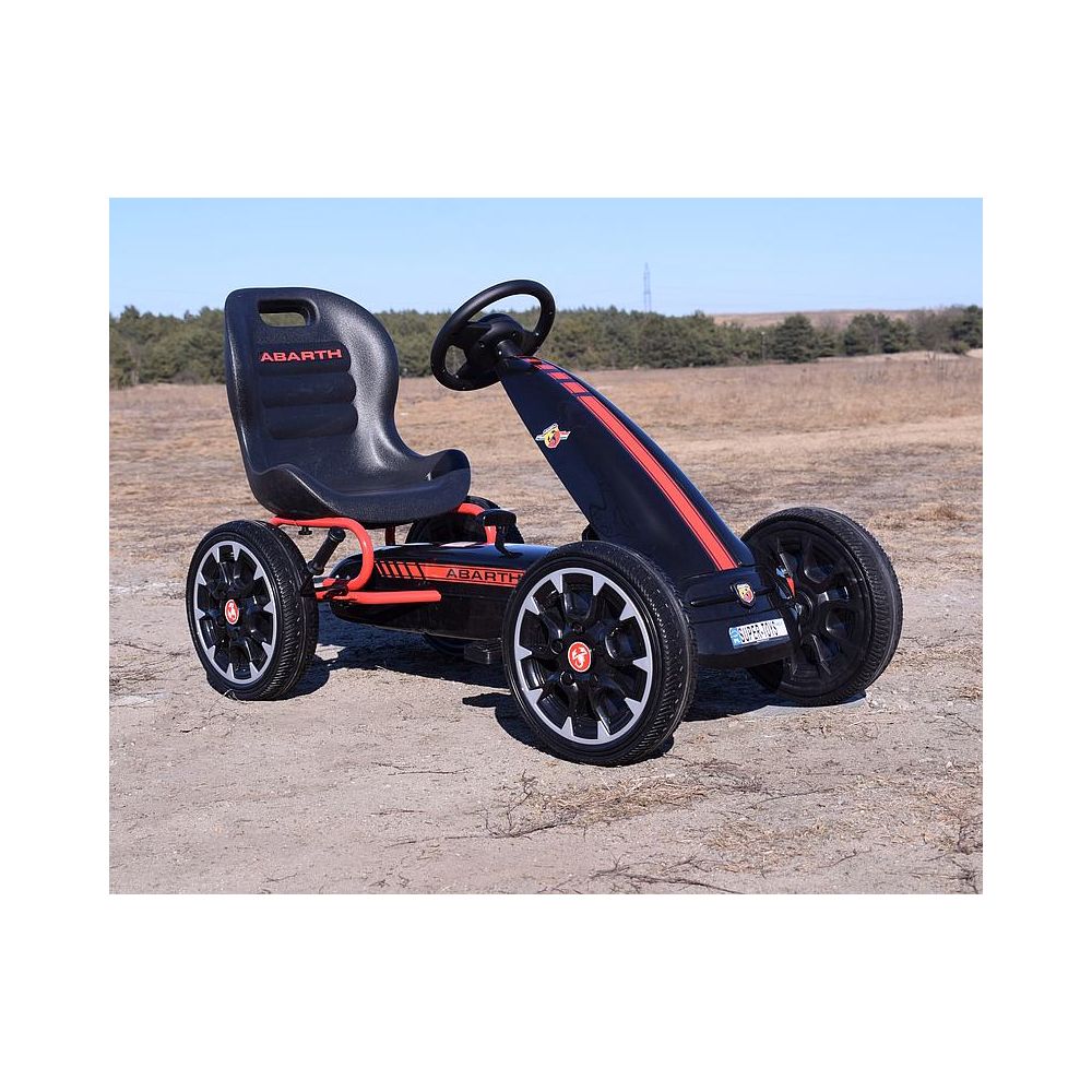 DIDELIS LICENZUOTAS KARTINGAS „FIAT ABARTH“ SU „EVA“ RATAI – AUKŠTOS KOKYBĖS /PB9388A