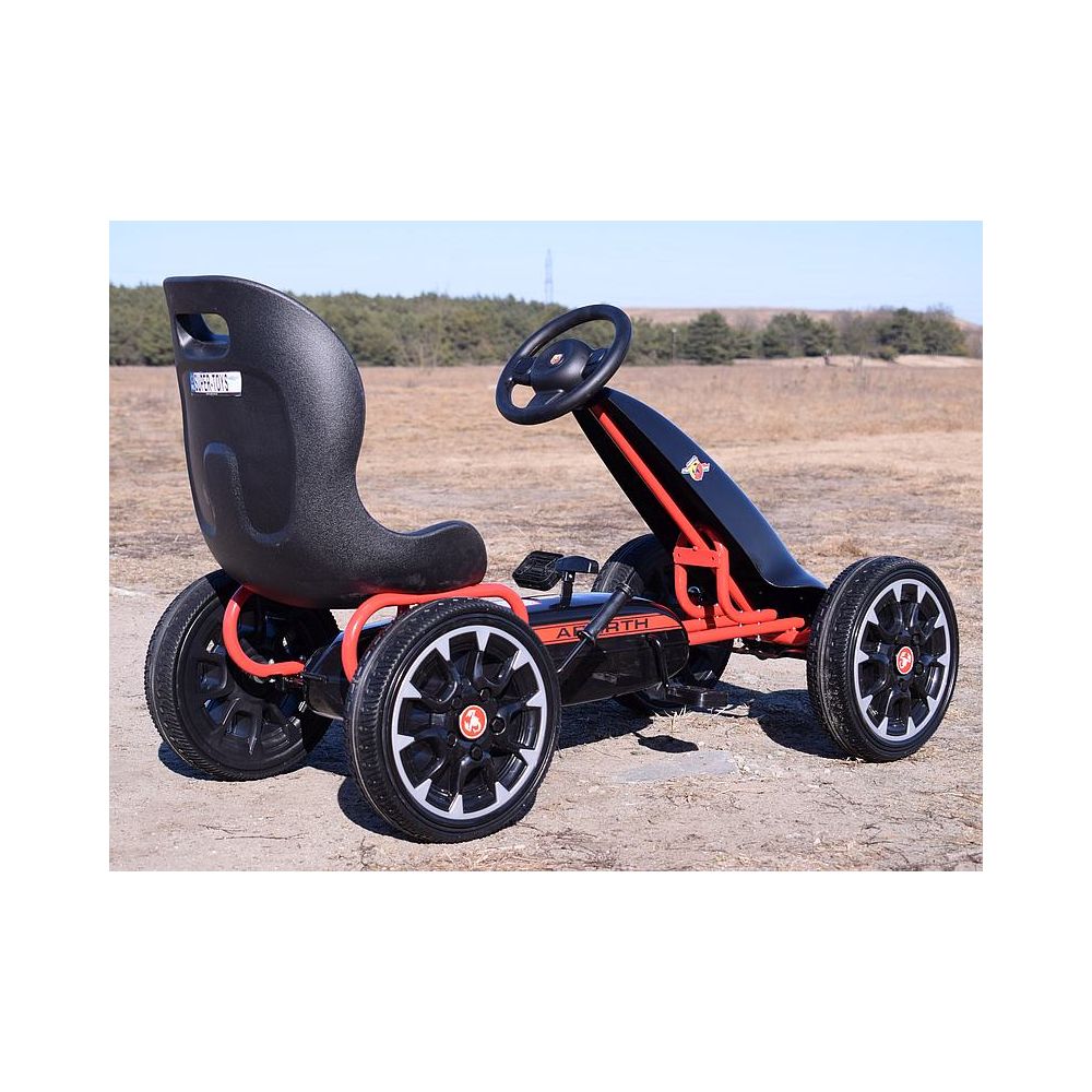DIDELIS LICENZUOTAS KARTINGAS „FIAT ABARTH“ SU „EVA“ RATAI – AUKŠTOS KOKYBĖS /PB9388A