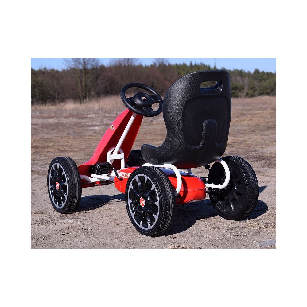 WIELKI LICENCJONOWANY GOKART FIAT ABARTH KOŁA EVA JAKOŚĆ /PB9388A