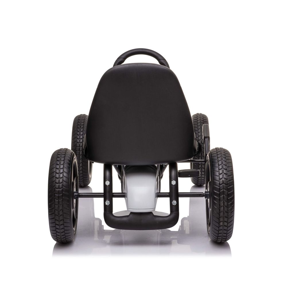 GOKART NA PEDAŁY LICENCJA MERCEDESA KOŁA EVA, MIĘKKIE SIEDZENIE Z LOGIEM MB JAKOŚĆ /XMX610