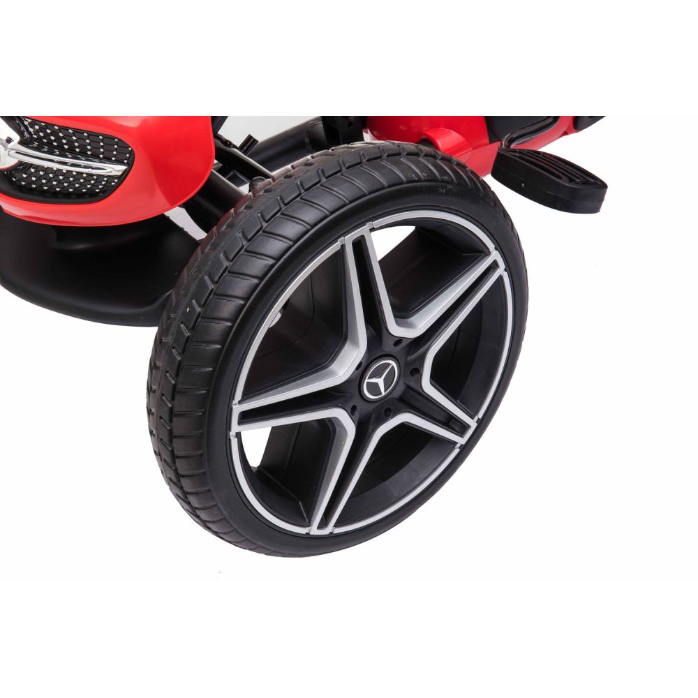 GOKART NA PEDAŁY LICENCJA MERCEDESA KOŁA EVA, MIĘKKIE SIEDZENIE Z LOGIEM MB JAKOŚĆ /XMX610