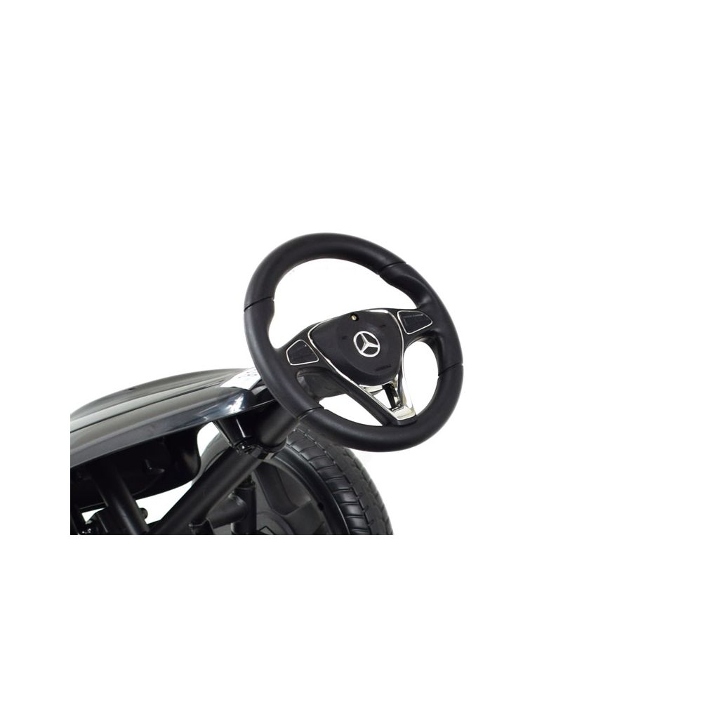 GOKART NA PEDAŁY LICENCJA MERCEDESA KOŁA EVA, MIĘKKIE SIEDZENIE Z LOGIEM MB JAKOŚĆ /XMX610