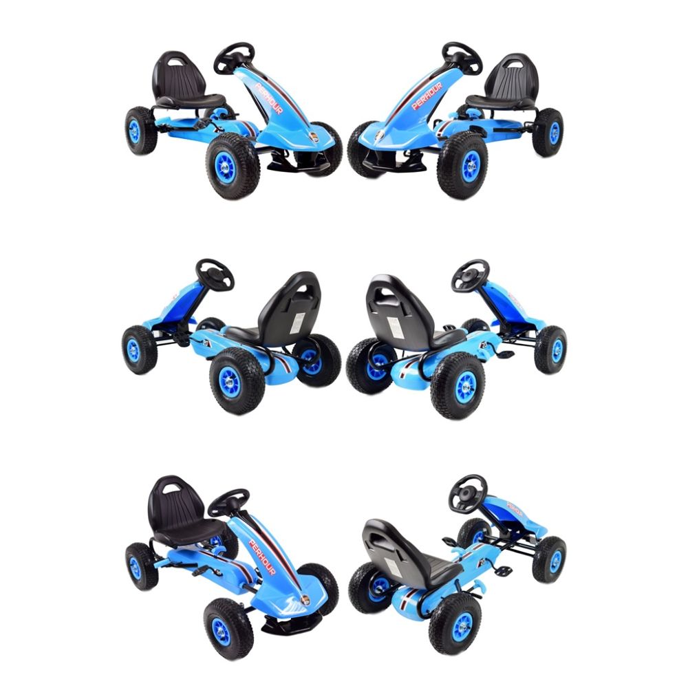 NAJNOWSZY GOKART NA PEDAŁY, KOŁA POMPOWANE, HAMULCE/G203