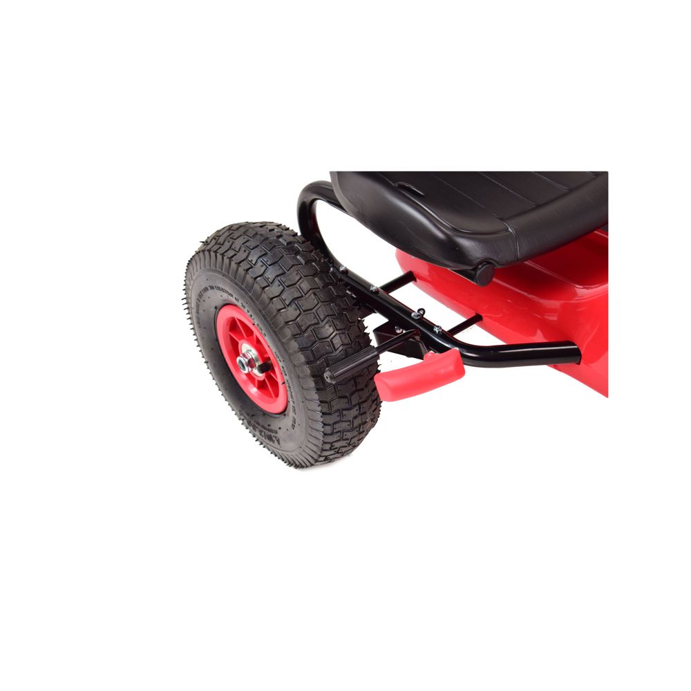 NAJNOWSZY GOKART NA PEDAŁY, KOŁA POMPOWANE, HAMULCE/G202