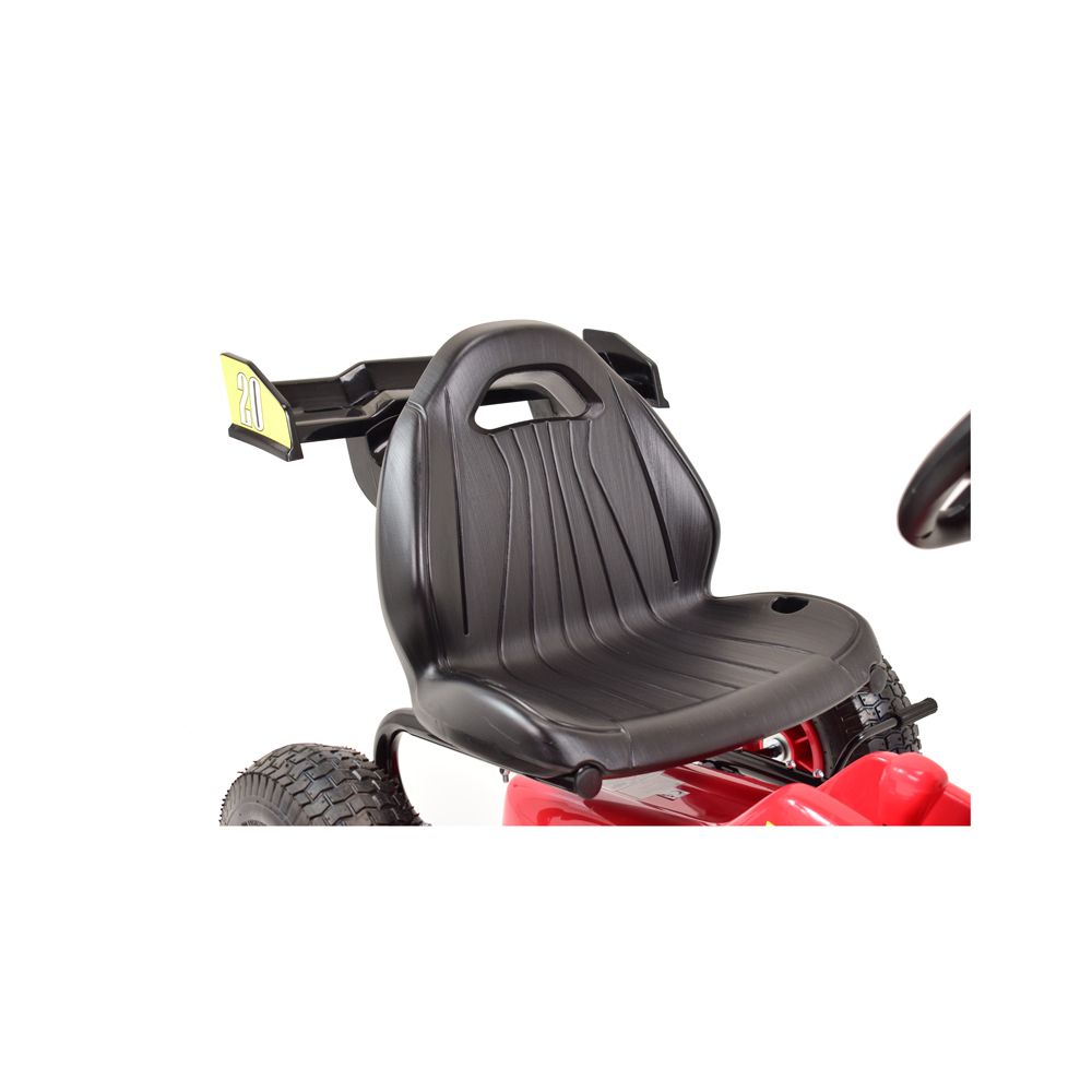 NAJNOWSZY GOKART NA PEDAŁY, KOŁA POMPOWANE, HAMULCE/G202