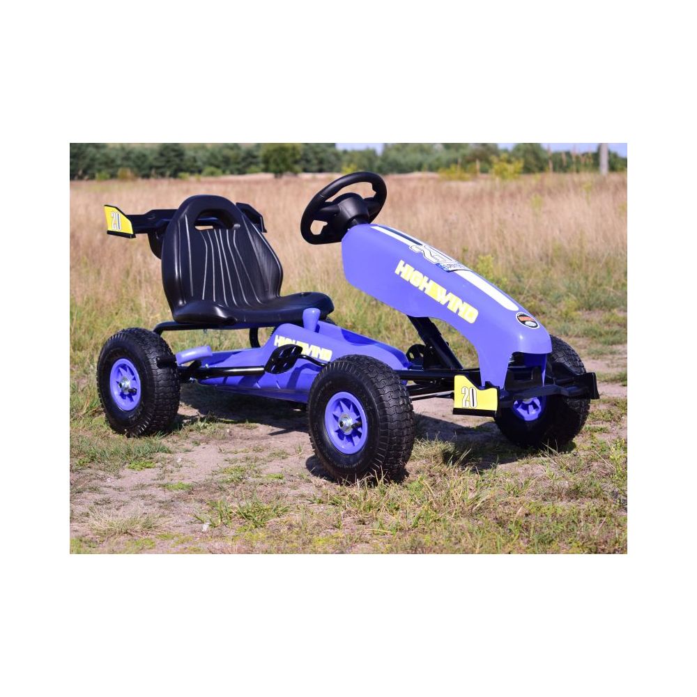 NAJNOWSZY GOKART NA PEDAŁY, KOŁA POMPOWANE, HAMULCE/G202
