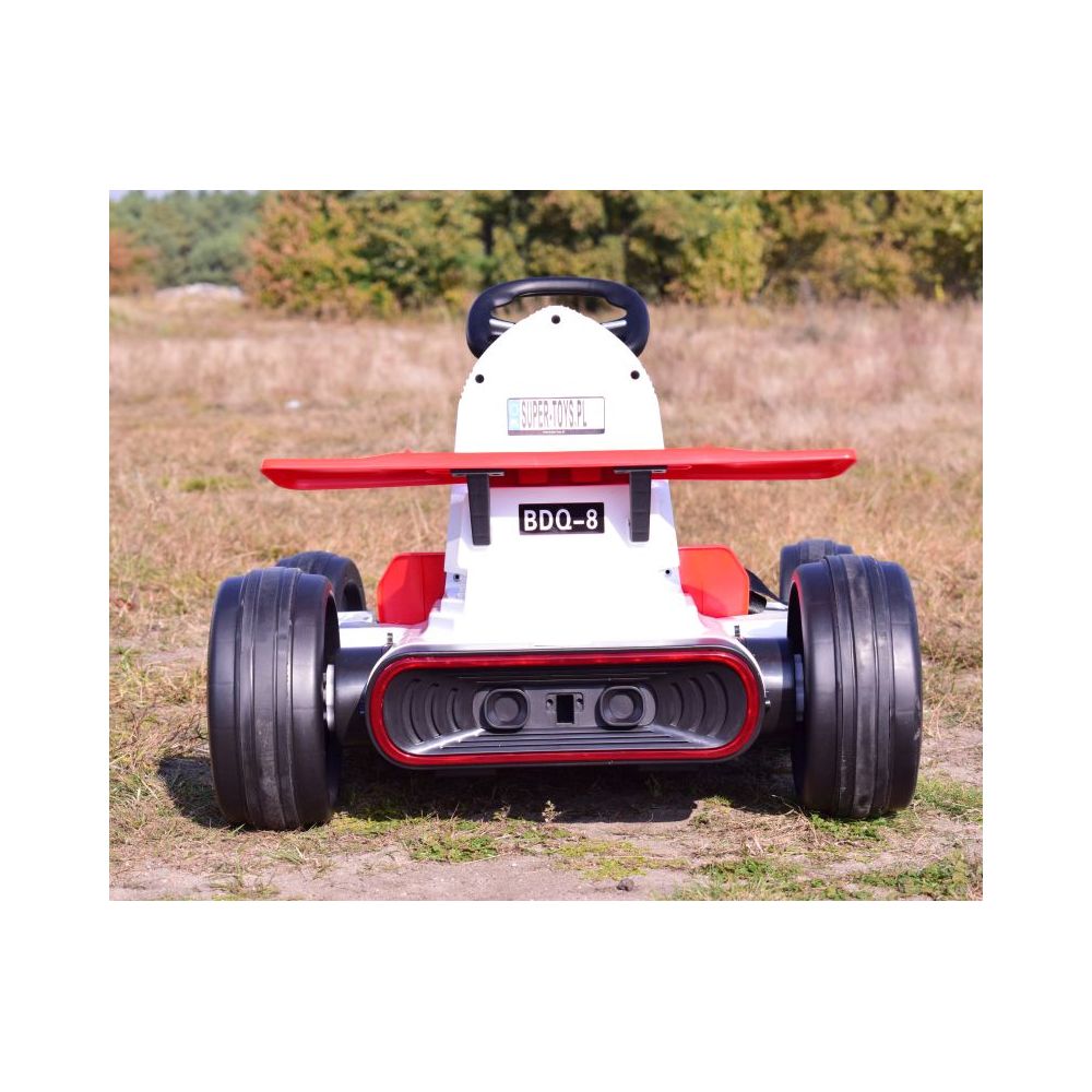 GREITAS „FANCY“ GOKARTAS SU 12 V AKUMULIATORIUMI, REGULUOJAMAS – IŠSTUMIAMAS RĖMAS, PUIKUS PRAMOGAS\\BDQ-8