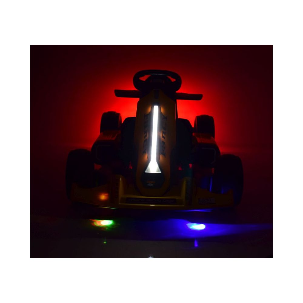 GREITAS „FANCY“ GOKARTAS SU 12 V AKUMULIATORIUMI, REGULUOJAMAS – IŠSTUMIAMAS RĖMAS, PUIKUS PRAMOGAS\\BDQ-8