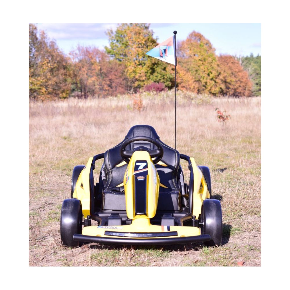 GREITASIS KARTINGAS „SPEED 7“ SU 12 V AKUMULIATORIUMI, SUPER MOC STABDYKLĖ / A035-555P