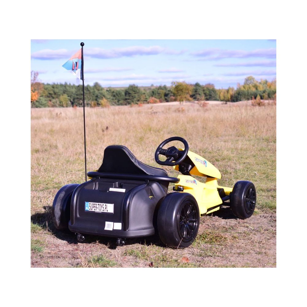 GREITASIS KARTINGAS „SPEED 7“ SU 12 V AKUMULIATORIUMI, SUPER MOC STABDYKLĖ / A035-555P