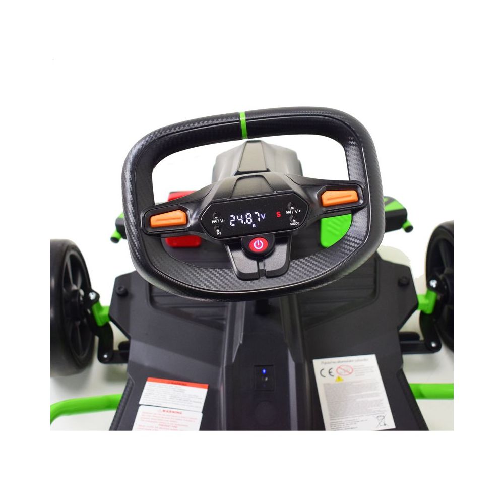 SZYBKI GOKART FAST 3 Z FUNKCJĄ DRIFTU 24 V, RADIO, BLUETOOTH/BDM0933