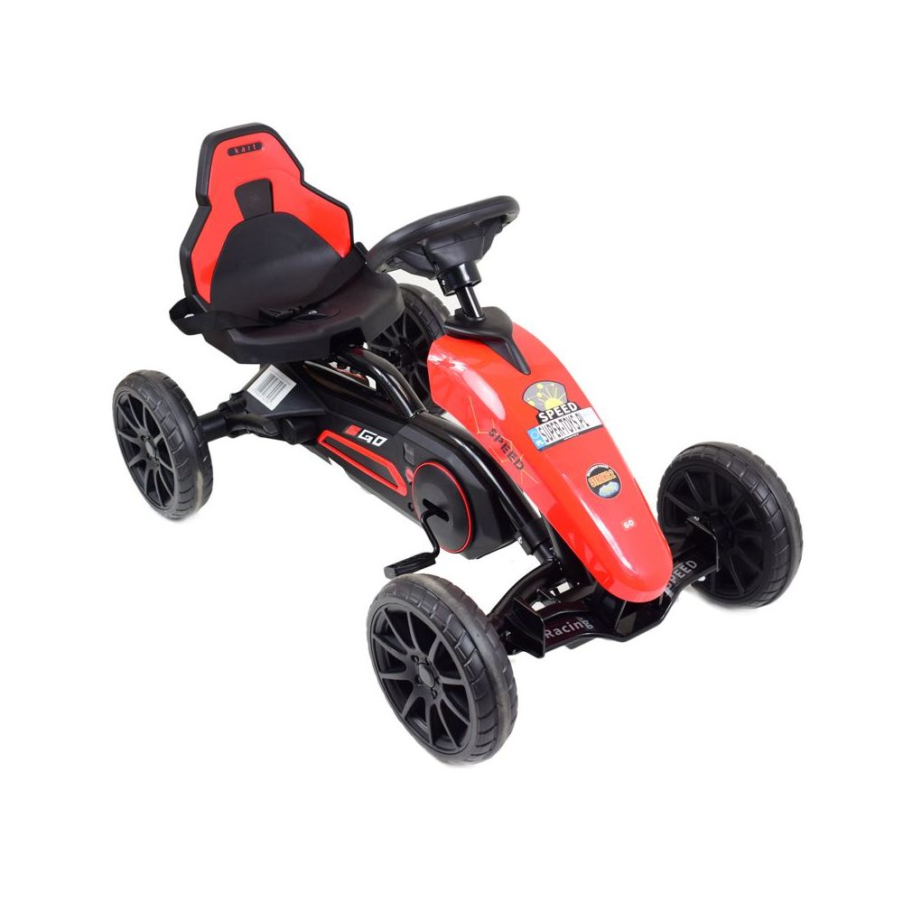 DUŻY GOKART SPEED NA PEDAŁY Z HAMULCEM, REGULOWANE SIEDZENIE, JAKOŚĆ/AHL005