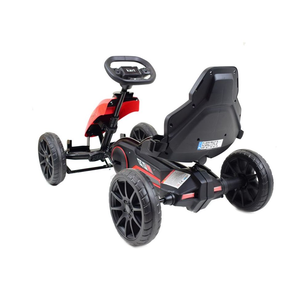 DIDELIS „SPEED“ KARTINGAS SU PEDALAIS IR STABDYKLĖMIS, REGULUOJAMA SĖDYNĖ, KOKYBĖ/AHL005