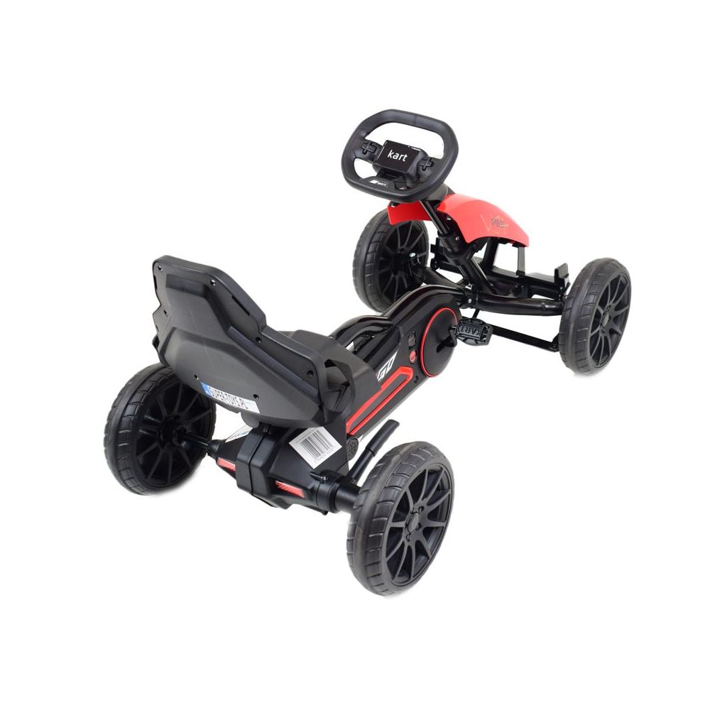 DUŻY GOKART SPEED NA PEDAŁY Z HAMULCEM, REGULOWANE SIEDZENIE, JAKOŚĆ/AHL005