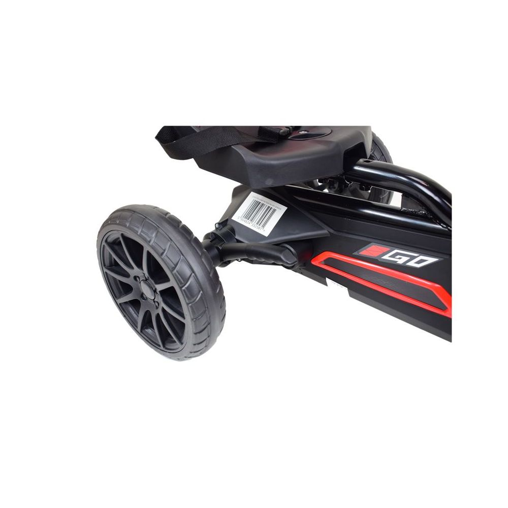 DIDELIS „SPEED“ KARTINGAS SU PEDALAIS IR STABDYKLĖMIS, REGULUOJAMA SĖDYNĖ, KOKYBĖ/AHL005