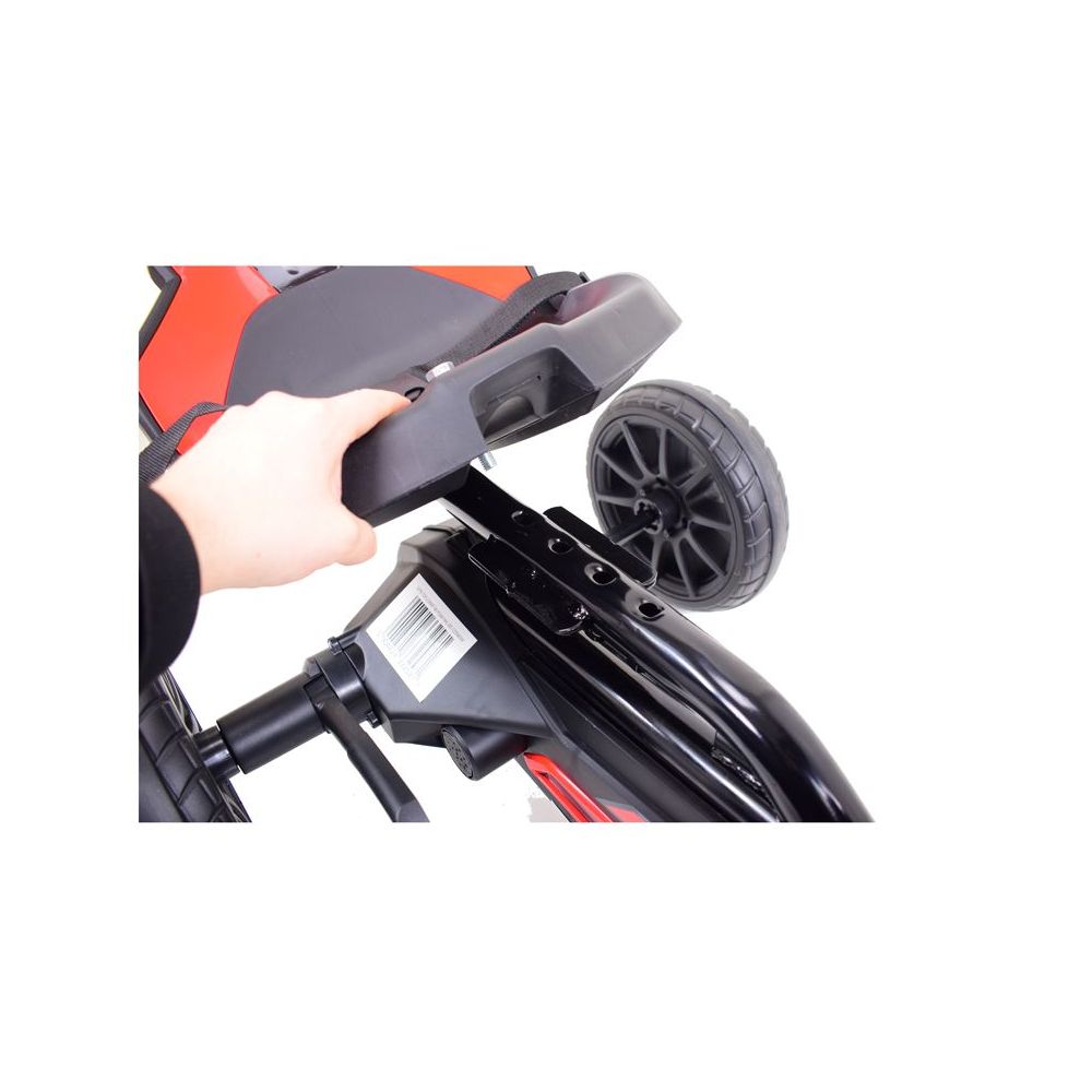 DUŻY GOKART SPEED NA PEDAŁY Z HAMULCEM, REGULOWANE SIEDZENIE, JAKOŚĆ/AHL005
