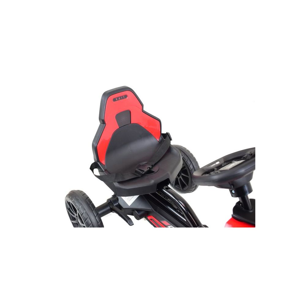 DUŻY GOKART SPEED NA PEDAŁY Z HAMULCEM, REGULOWANE SIEDZENIE, JAKOŚĆ/AHL005