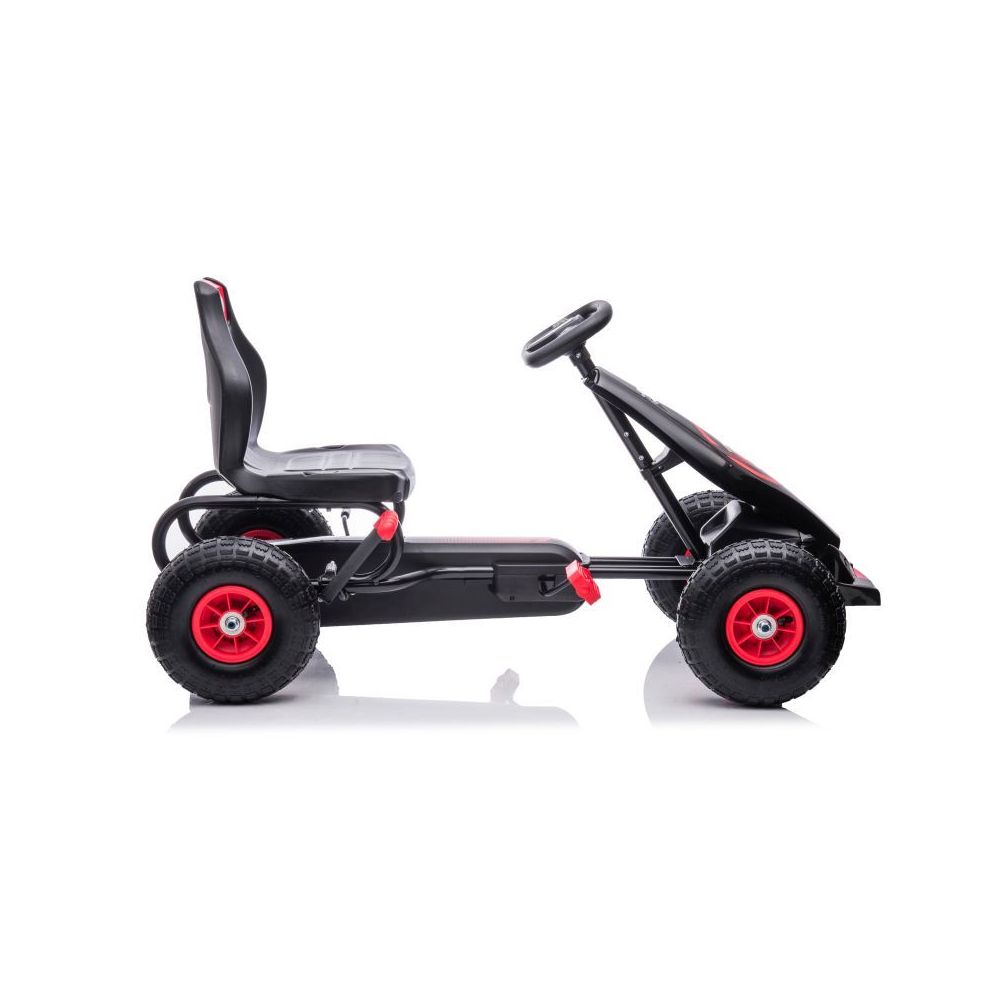 DUŻY GOKART NA PEDAŁY SUPER POWER 5, POMPOWANE KOŁA/G18