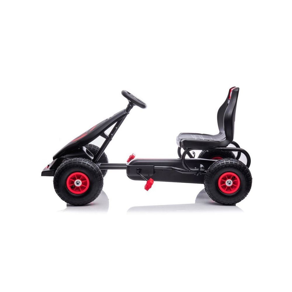 DIDELIS PEDALINIS GOKARTAS „SUPER POWER 5“, PRIPUČIAMI RATAI/G18