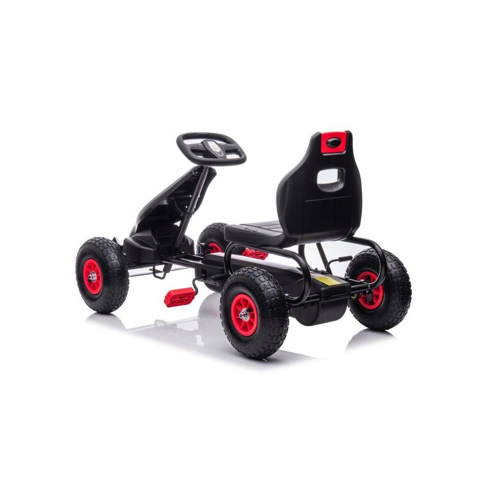 DUŻY GOKART NA PEDAŁY SUPER POWER 5, POMPOWANE KOŁA/G18