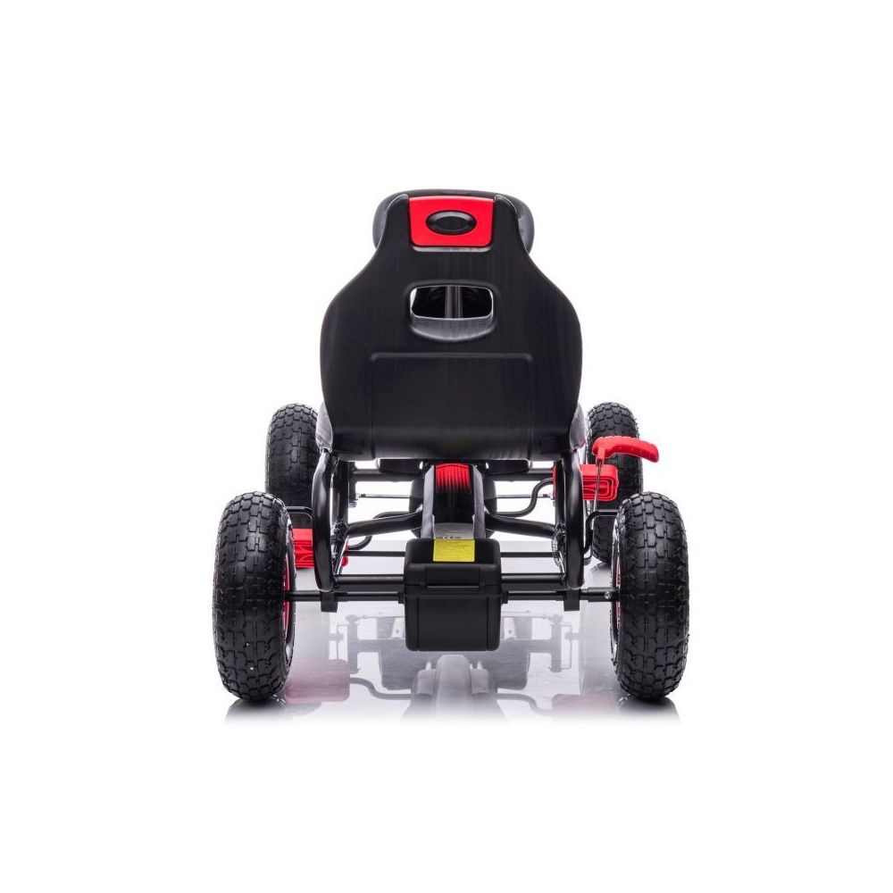 DIDELIS PEDALINIS GOKARTAS „SUPER POWER 5“, PRIPUČIAMI RATAI/G18