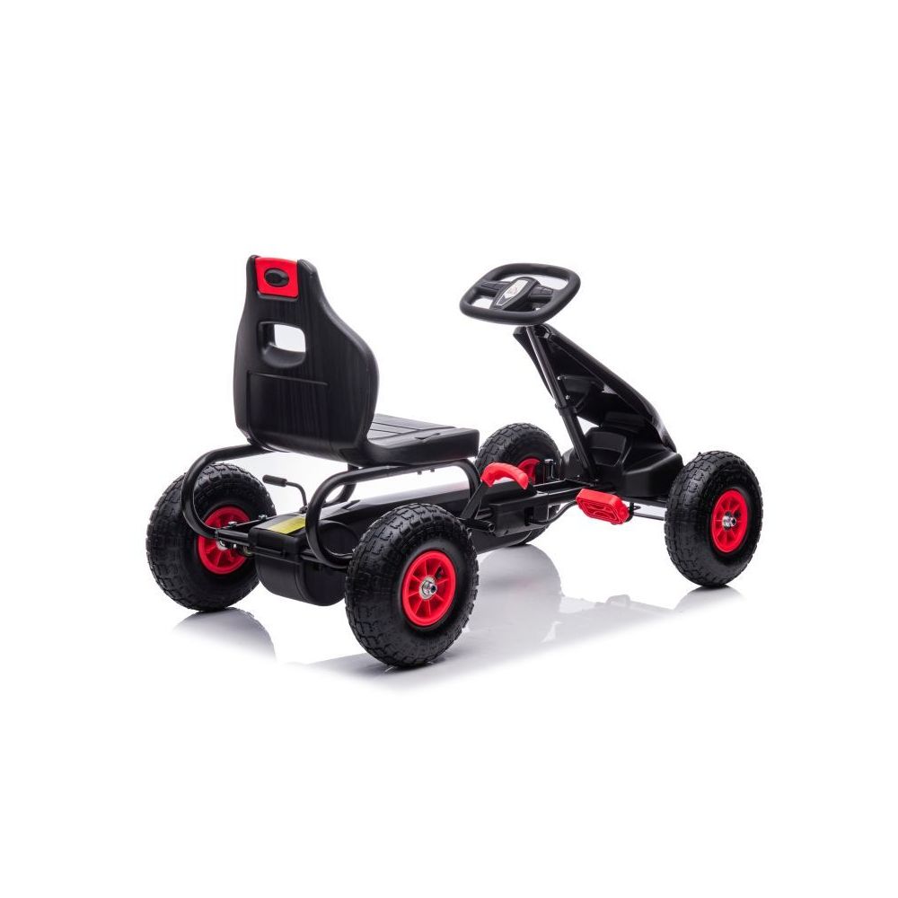 DUŻY GOKART NA PEDAŁY SUPER POWER 5, POMPOWANE KOŁA/G18