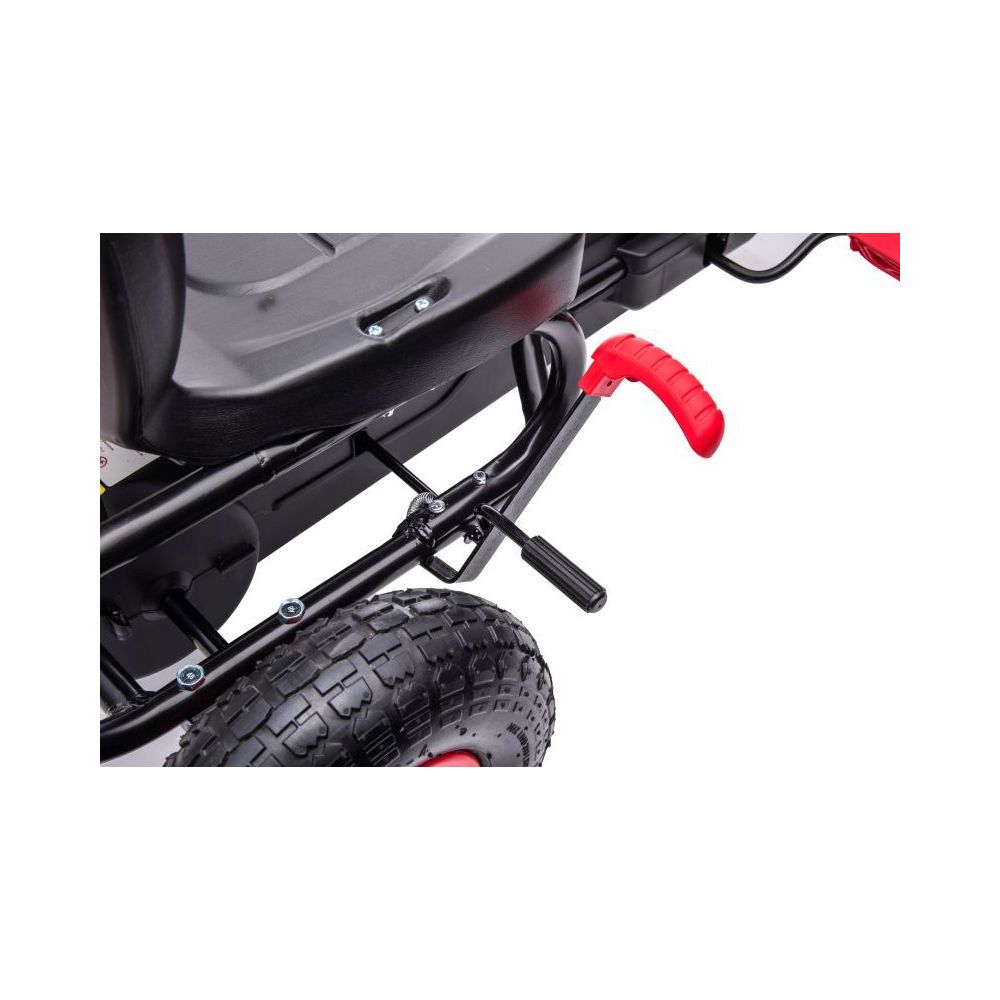 DIDELIS PEDALINIS GOKARTAS „SUPER POWER 5“, PRIPUČIAMI RATAI/G18